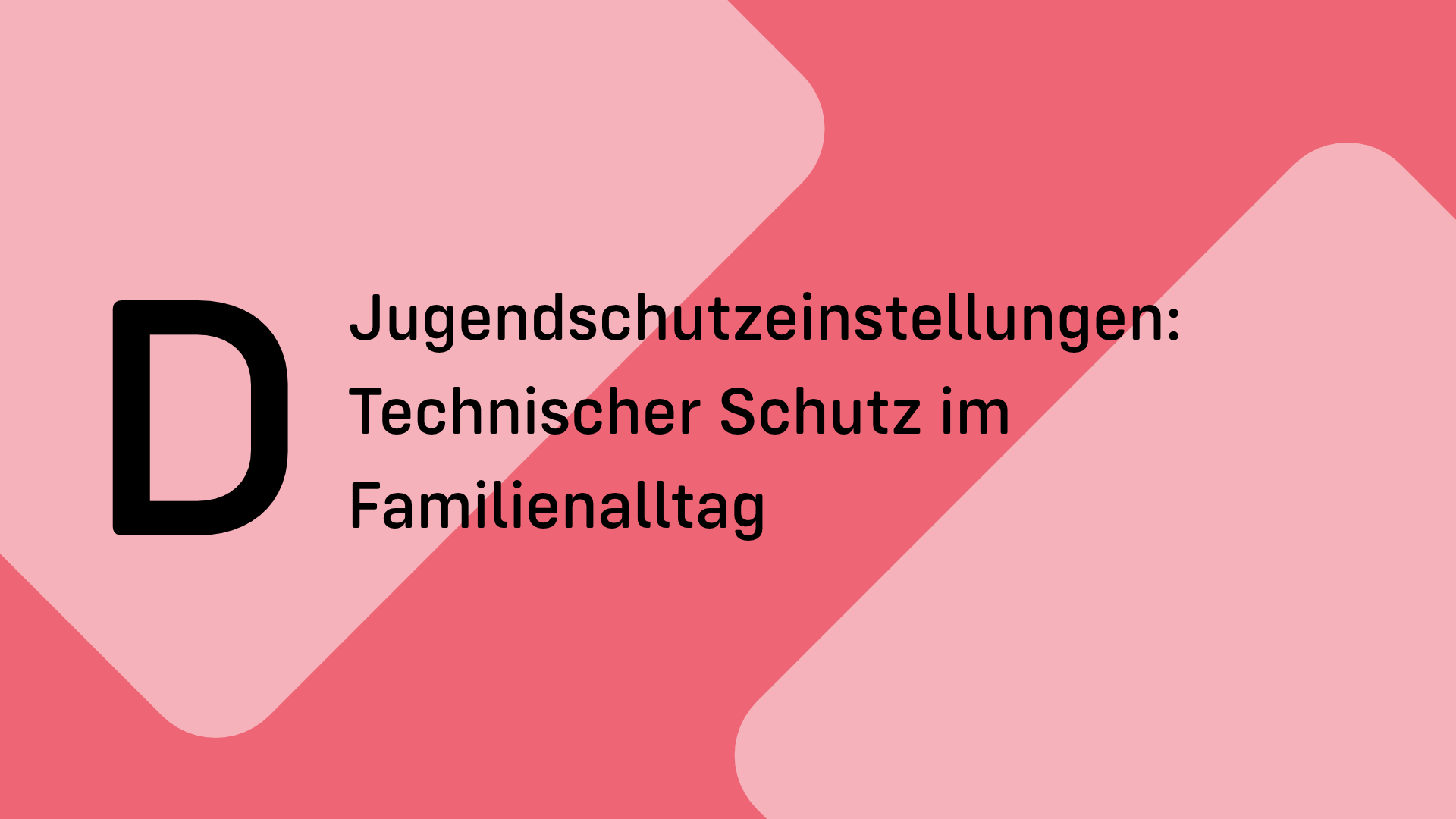 Jugendschutzeinstellungen